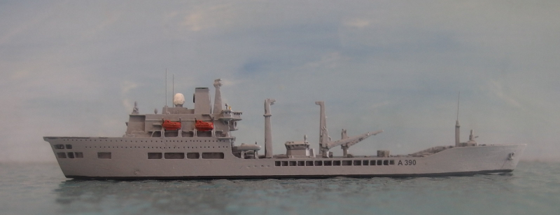 Vorankündigung Versorger "Wave Knight" Decksbemalung (1 St.) GB 2011 Albatros ALK 312A-1  - Auslieferung Juni 2026